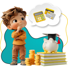 Финансовый интеллект вместе KIBERone - КИБЕРшкола программирования для детей, компьютерные курсы для школьников, начинающих и подростков - KIBERone г. Северодвинск