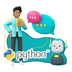 Умный чат-бот на Python на Telegram - КИБЕРшкола программирования для детей, компьютерные курсы для школьников, начинающих и подростков - KIBERone г. Северодвинск