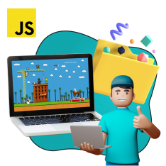 Программирование на JavaScript. Учимся создавать игры! - КИБЕРшкола программирования для детей, компьютерные курсы для школьников, начинающих и подростков - KIBERone г. Северодвинск